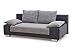 Produktbild Collection AB Max Schlafsofa, Stoff, Anthrazit/grau, 98 x 200 x 85 cm