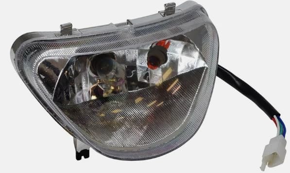 NEW FRONT HEADLIGHT HEAD LIGHT ASSEMBLY for TaoTao 110cc ATV Boulder B1 ATA-110B 110B 110B1 110B3 Models, BMS Leopard 110 Panther 110cc QUAD