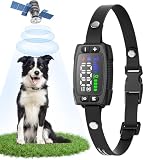 Genérico Valla Inalámbrica para Perros GPS Uso en Exteriores, Collar Valla Antifuga,Impermeables, 1000 Yardas