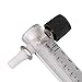 CNBTR LZQ-3 0-10 LPM Tube Type Acylic Flowmeter Gas 8mm Hose Fitting Oxygen Flowmeter Regulator Flow Meter