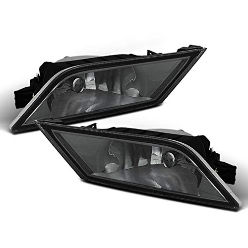 AKKON - Fits 2011 2012 2013 2014 Odyssey Smoked Lens Front Bumper Fog Lights + Switch Accessories 11 12 13 14 Pair Set