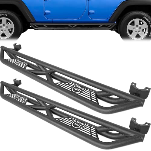 Estribos laterales resistentes para Jeep Wrangler JK 2007-2018