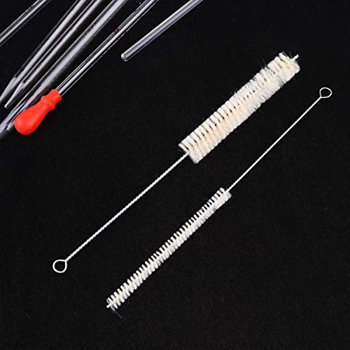 ibasenice Conta- Gotas de Vidro- 10PCS Bulbo De Sucção de Borracha Óleos Essenciais Conta- Gotas Con