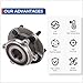 PAROD 513347 Front Wheel Hub Bearing Assembly Fit for 2014-2019 Mazda 6, 2013-2022 Mazda CX-5