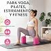 Imagen de Exerz bloques de yoga 2 piezas EVA espuma gimnasio bloques pilates