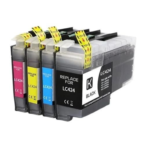 Cartouche LC424 Brother DCP-J1200DW finie l'encre noire délavée