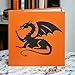 Rykamia Dragon Pop Up Card, Blank Dragon Card With Envelop, Year of Dragon Card 2024, Dragon Birthday Card, Pop Up Card for Boyfriend, Card for Dad, Dragon Gift, Dragon Thank You Card, D&D Card Pop Up