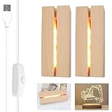 🔋【USB-Port & Design mit Schalter】Die LED-Lichtbasis ist ein USB-Stecklicht. Ausgestattet mit einem Netzkabel mit Ein-/Ausschalter, mit dem Sie es auf sehr bequeme Weise steuern können, Einfaches Ein- und Ausschalten der Lichter. Der rechteckige Lampenhalter ist mit einem Datenkabel und einer USB-Schnittstelle ausgestattet. Sie können ein Ladegerät, ein mobiles Netzteil, eine Computer-USB-Schnittstelle usw. wählen, um seine Akkulaufzeit leicht fortzusetzen, die einfach und außergewöhnlich ist