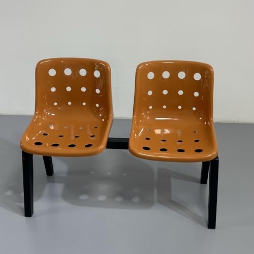 SGKOMN Hospital waiting room chair,Waiting Room Chairs With Backrest - 2 Seat Bench For Lobby, Salon, Coffee Shop - Breathable Decorative Seating