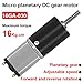 1pcs GA16-030 DC Planetary Gear Motor 6V Adjustable Speed 12V Forward and Reverse Rotation Power Tool Accessories(245rpm,12V)