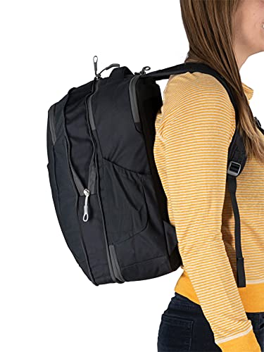 Osprey Travel Pack 26+6 Daylite Expandible Bolsa de Viaje Black O/S, Unisex-Adult (10003617)