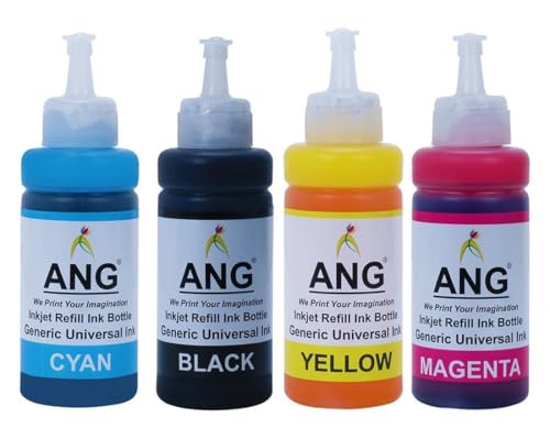 Image of ANG Refill KIT for h.p 680 Ink Cartridge 400g Ink Bottles