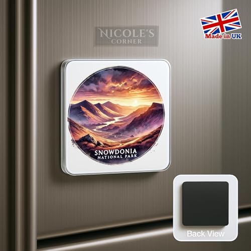 Imán para nevera Snowdonia resistente que no se cae ni ralla 3