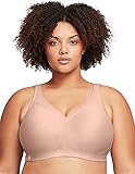 Glamorise Full Figure Plus Size MagicLift Seamless Sports Bra Wirefree #1006
