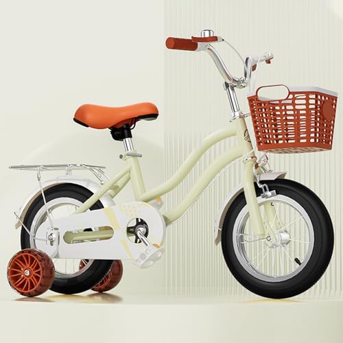 JXHNZYQ 子供用自転車 3-10歳 幼児用 ランニングバイク 高さ調節可能 補助輪付き カゴ付き 自転車 誕生日プレゼント 子供のギフト バランス感覚養成 キッズバイク 贈り物 高さ調節可能 スポーツモデル 男の子女の子 A 18インチ