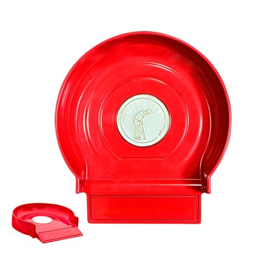 Putting Cups 6.69x6.14x1.3 Inches | All-Direction Aluminum Alloy Putter Regulation Cup - Putting Green Trainer, Indoor Outdoor T