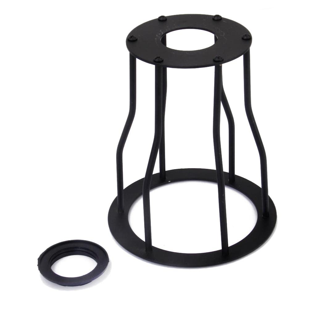 Enakshi® Vintage Black Iron Cage Hanging Lampshade No Wire for Pendant Lamp E27|Home & Garden | Lamps, Lighting & Ceiling Fans | Lamp Shades-image-11