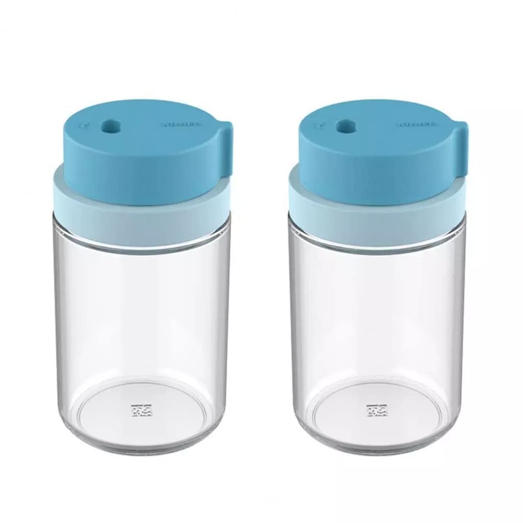 IANSHFKN Condiment Container Glass Seasoning Bottle Lid Rotating Spice Tool Easy To Clean Household