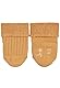 Sterntaler Baby - Mädchen Baby Socken Baby-socke 3er Pack Schaf und Bär, Hellbraun, 16