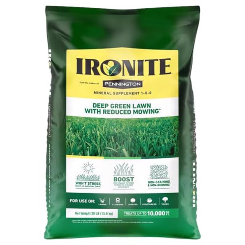 Ironite 100519461 1-0-1 Mineral Supplement/Fertilizer, 30 lb