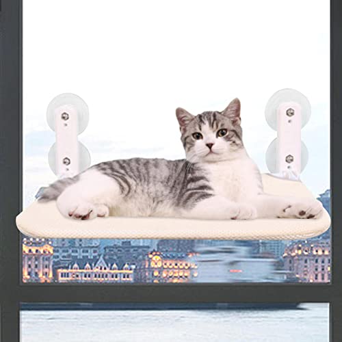 Rede para pendurar gato,Ventosas Poleiro de Janela Dobrável para Gatos Dentro | Poleiro de janela gr