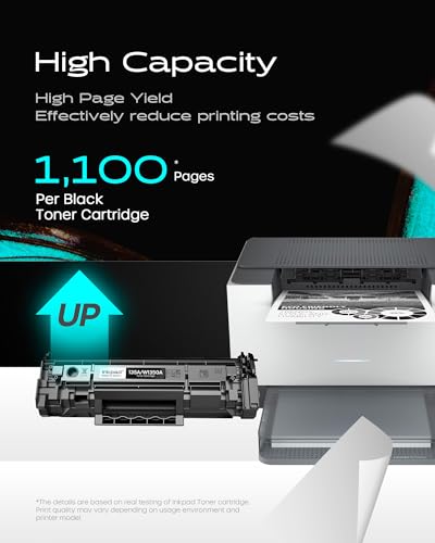 iNKPAD W1350A 135A Toner Kompatibler für HP 135A 135X W1350X für HP Laserjet M209 M209dw MFP M234 M234dw M234sdw M234sdn (2 Schwarz)