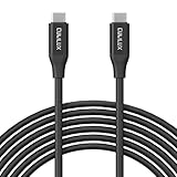 Cubilux 100W PD USB C Data Cable for 4K Video Output,Fast Charging USB C to C Cable situable for iPhone 15/15 Pro/MacBook Pro,USB C to USB C Charger Cable transfers speeds up to 10Gbs-16Ft/5M