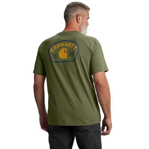 Carhartt Men's 106769 Relaxed Fit Lightweight Short-Sleeve 1889 Graphic T-Shirt2