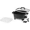 NESCO ES-12, Extra Deep Electric Skillet, Black, 12 inch, 1500 watts