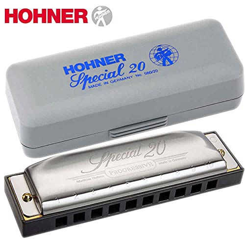 Hohner Harmonica Special 20 Key C Progressive Series 560Pbxc 10 Holes thumb #1