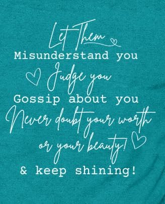 LBP Let Them Shirt for Women Mental Health T-Shirt Inspirational Tees Motivational Tops - Image 5