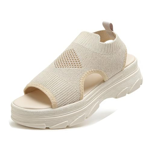 [RhomeR] ���� ���r �j�b�g�T���_���ŏ{�g�����h�X�^�C�� �X�j�[�J�[ �V���[�Y �C ���f�B�[�X ���� �C ���Ȃ� �T���_�� �y�� �� �����₷�� �ʋC�� �V���v��,Off white,US4.5/EU35