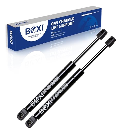 Qty(2) BOXI SG204082 6767 Front Hood Lift Supports Gas Struts Shocks Gas Springs Dampers Fit ​for Ford F-250/ F-350/ F-450/ F-550 Super Duty 2008 2009 2010 Hood | Replaces 7C3Z16C826AA 8C3416C826AB