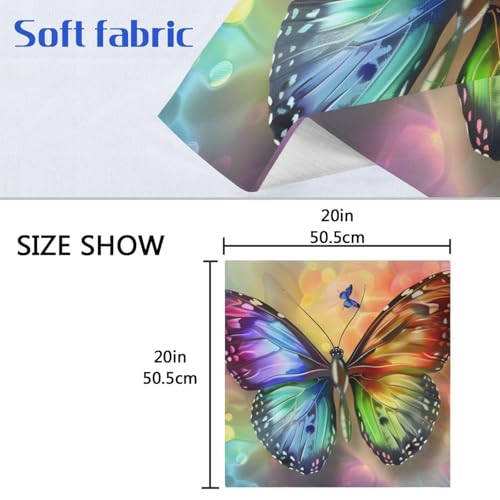 Servilletas de Tela Multicolor 20 x 20 Pulgadas Pack x6 miniatura 6