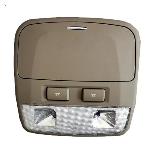 Car Reading Light Sunroof Switch for Hyundai Santa Fe,Car Interior Overhead Console Dome Light Reading Lamp Sunroof Switch Parts.,A-Beige(Normal/B-Beige)