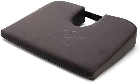 Extra Firm Extended Tush Cush Seat Cushion 15"x20" Charcoal