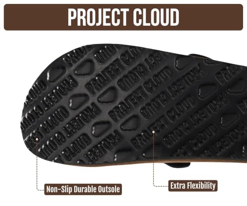 Image of Project Cloud Kids 100% Genuine Leather Non Slip Clogs with Cork Footbed