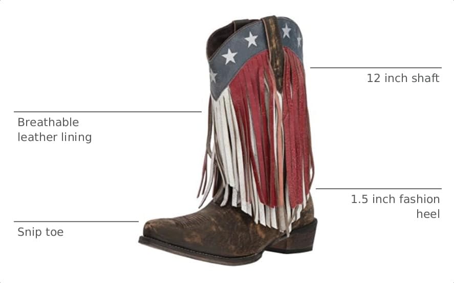 Image of ROPER Women's American Beauty Fringe