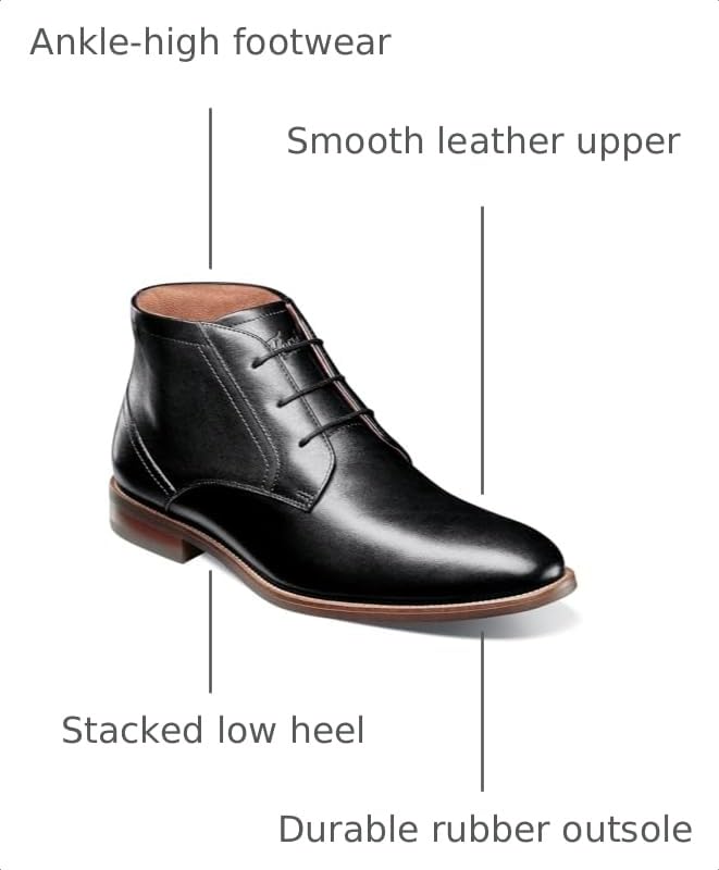 Image of Florsheim Men's, Rucci Plain Toe Chukka Boot