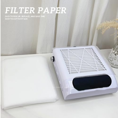 100 filtros para colector de polvo de uñas miniatura 6