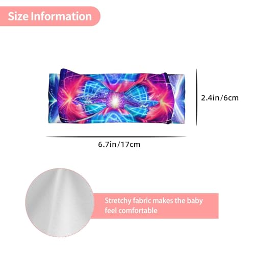 Four Dimensional Space Baby Bow Headband, Soft Baby Bow Hair Accessory For Newborn Babies, &*Toddlers, Kids.3