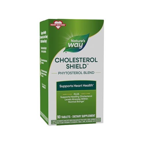 Nature's Way Enzymatic Therapy, Supports Healthy Cholesterol Levels Already within a Normal Range*, 90 Tablets
