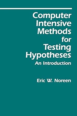 Amazon.com: Computer-Intensive Methods for Testing Hypotheses: An ...