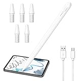 Technologie avancée anti-erreur de contact : Écrivez apple pencil usb c et dessinez naturellement avec notre stylo tablette tactile qui permet de poser votre main sur l'écran sans interférence, offrant le même confort qu'un crayon sur du papier et éliminant la fatigue lors d'une utilisation prolongée pour la prise de notes