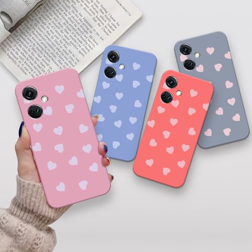 Image of COLORflow Polycarbonate Back Cover Case Compatible With OnePlus Nord CE 3 5G | Heart Celestial Color Customized Back Cover Compatible With OnePlus Nord CE 3 5G, Assorted