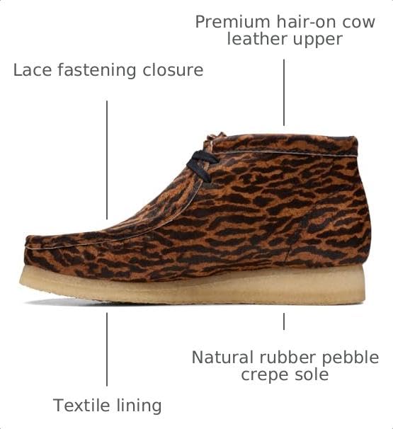 Image of Clarks Womens Wallabee Suede Fringe Lace Up Flats