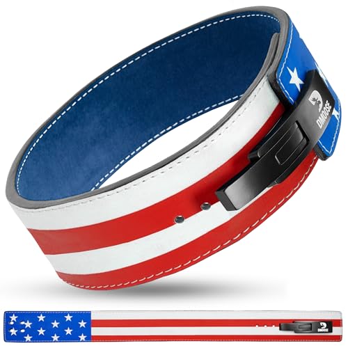 DMoose Fitness Weight Lifting Belt (10mm Leather)