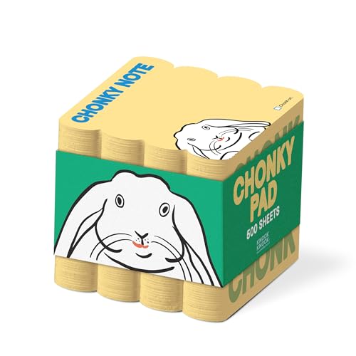 Knock Knock Chonky Note: Cube Notepad