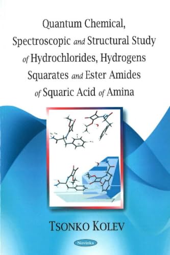 Quantum Chemical, Spectroscopic and Structural Study of Hydrochlorides, Hydrogens Squarates and Ester Amides of Squaric Acid of Amina