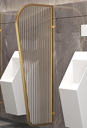 Men's Urinal Privacy Screen Partition - Stainless Steel Toilet Baffle Panel for Hotels & Public Restrooms, Bathroom Shower Glass Divider for Enhanced Hygiene and Comfort.